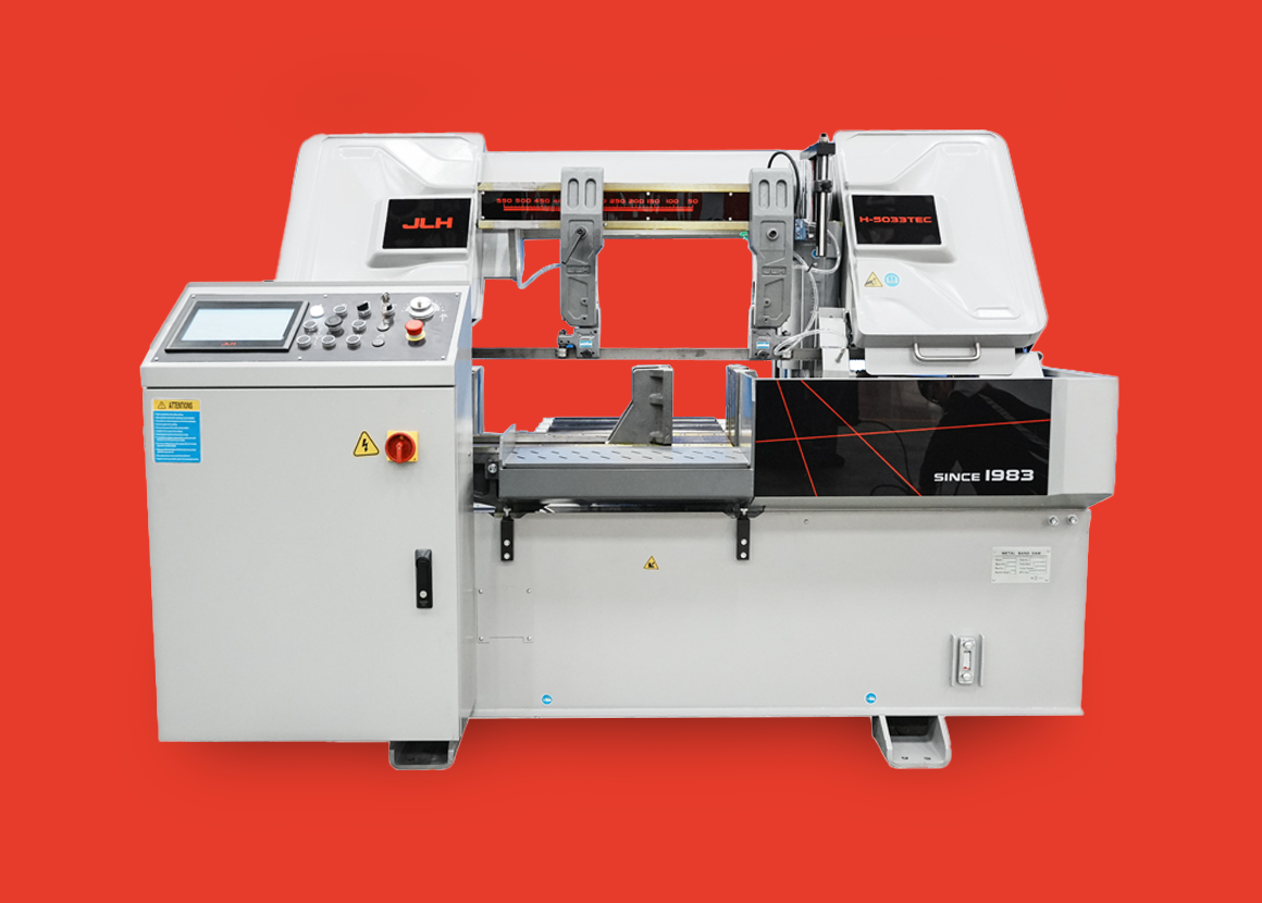 Horizontal Semi-Automatic Band Saw / With Indexer Bed Movement